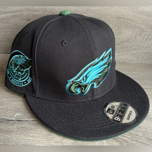 Philadelphia Eagles NFL New Era Snapback Hat (Brand New) - Picture 2 of 4